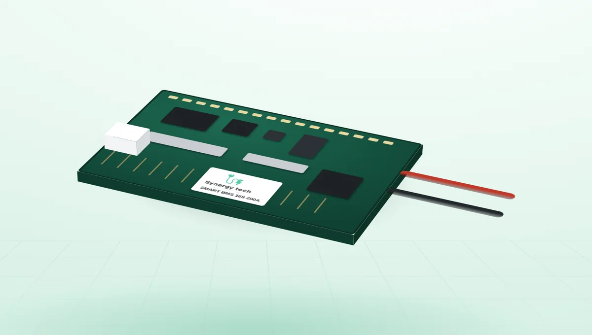 Synergy Technology smart BMS 16S 200A for LiFePO4 battery packs